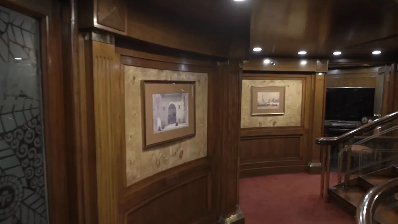 Lobby of the MS Salacia Nile Cruise Nile cruise